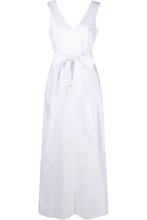 P.A.R.O.S.H. Maxikleid mit V-Ausschnitt
