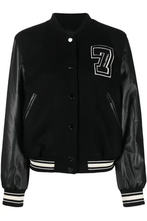 Karl Lagerfeld Collegejacke mit Logo-Patch