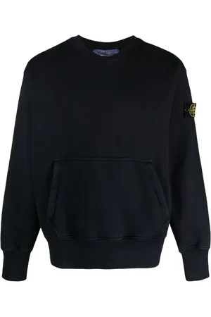 Stone Island Sweatshirt mit Kompass-Patch