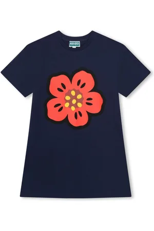 Kenzo Kleid mit Boke Flower-Print