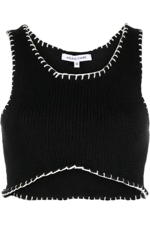 AISLING CAMPS Tanktop mit Ziernähten