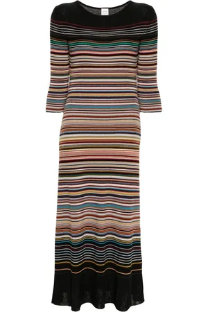 Paul Smith Gestricktes Kleid mit charakteristischen Streifen
