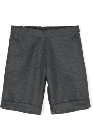 SIOLA Shorts mit meliertem Effekt