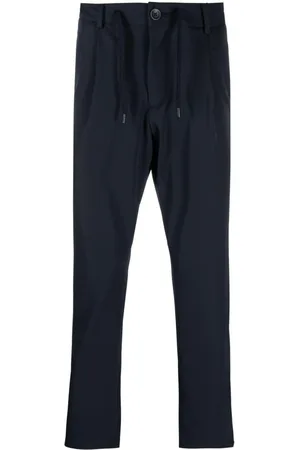 HERNO Tapered-Hose mit Logo-Schild