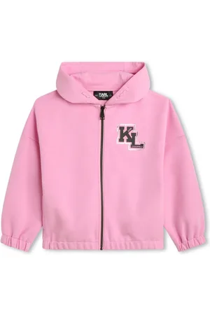 Karl Lagerfeld Kapuzenjacke mit Logo-Print