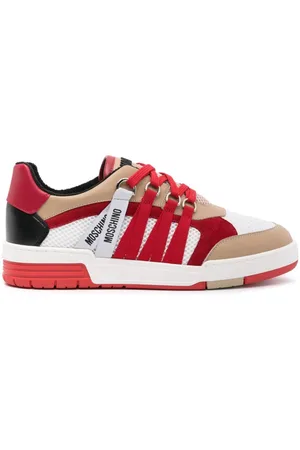 Moschino Sneakers mit Logo-Riemen