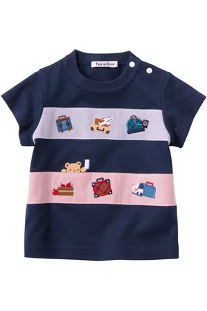 Familiar T-Shirt mit Stickerei
