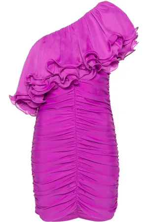 ROTATE Schulterfreies Minikleid