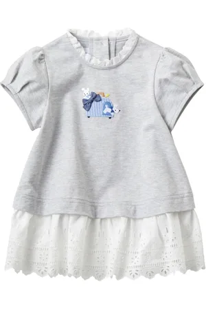 Familiar Kleid mit Spitzenbesatz