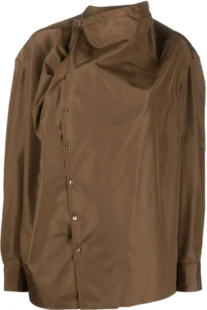 LEMAIRE Seidenbluse mit Schleifenkragen