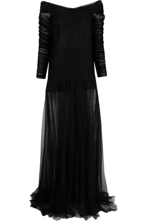 Ana Radu Transparent Schulterfreies Abendkleid