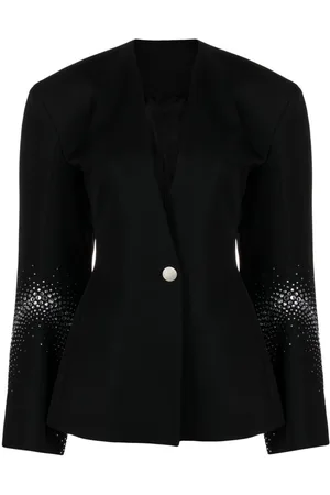 The Attico Blazer mit Strass