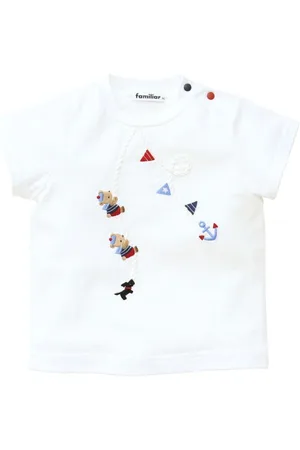 Familiar Besticktes T-Shirt