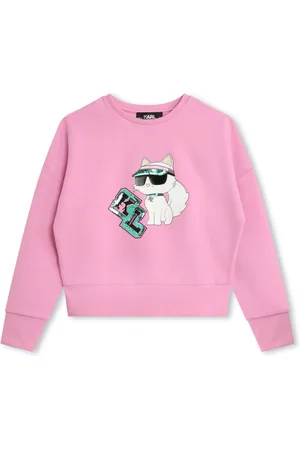 Karl Lagerfeld Sweatshirt mit Choupette-Print