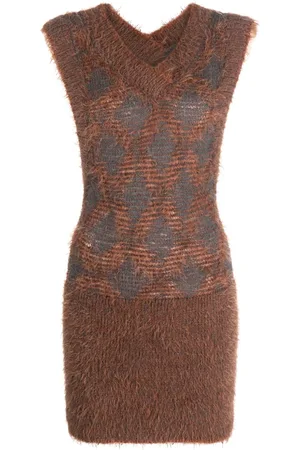 KNWLS Gestricktes Pogona Minikleid