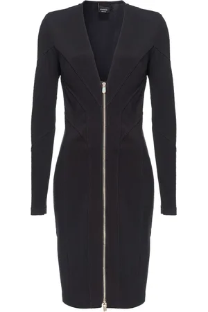 Pinko Kleid mit Stehkragen