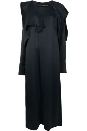 Gloria Coelho Drapiertes Maxikleid