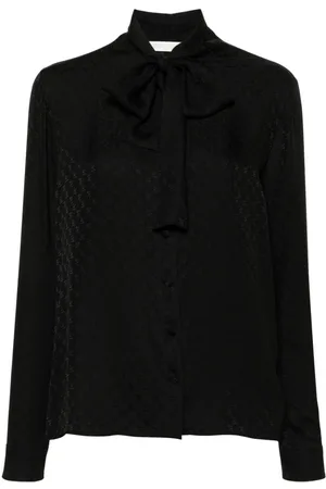 Palm Angels Jacquard-Bluse