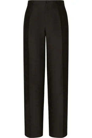 Dolce & Gabbana Gerade Hose aus Monogramm-Jacquard
