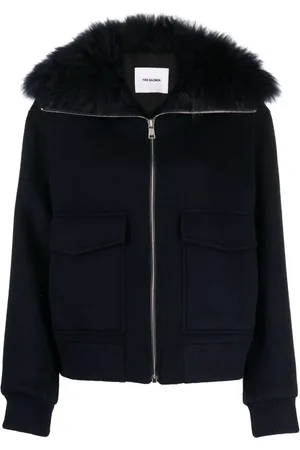 YVES SALOMON Bomberjacke mit Stickerei