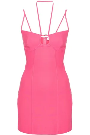 BLUMARINE Minikleid mit Logo-Schild