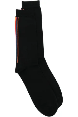 Paul Smith Gestreifte Socken aus Bio-Baumwolle