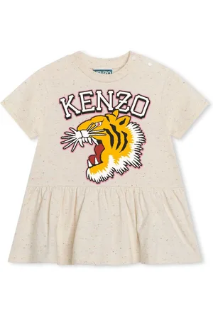 Kenzo Kleid mit Logo-Print