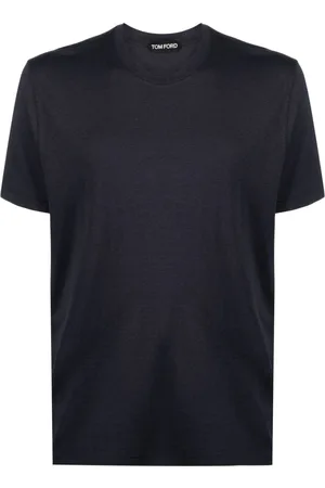 Tom Ford Meliertes T-Shirt aus Lyocellgemisch