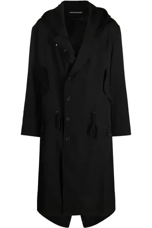YOHJI YAMAMOTO Trenchcoat mit fallendem Revers