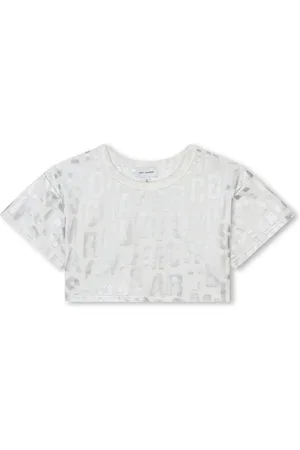 Marc Jacobs Cropped-T-Shirt mit Logo-Print