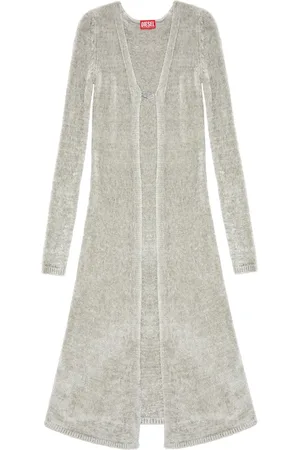 Diesel M-Carol Cardigan mit Logo-Schild