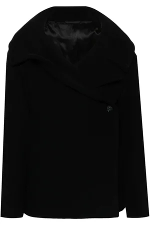 Totême Filzjacke mit Wickeldesign