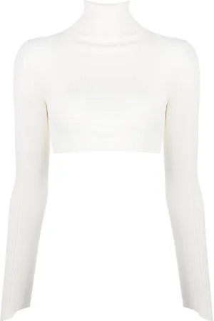 ALESSANDRO VIGILANTE Cropped-Oberteil mit Cut-Outs