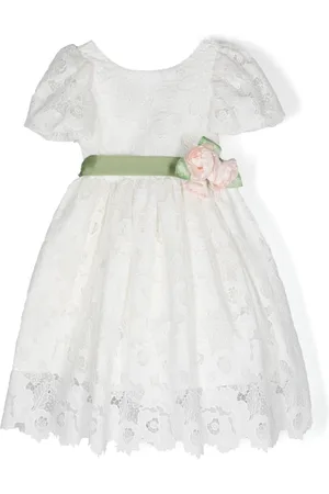 MONNALISA Kleid mit Guipure-Spitze im Layering-Look