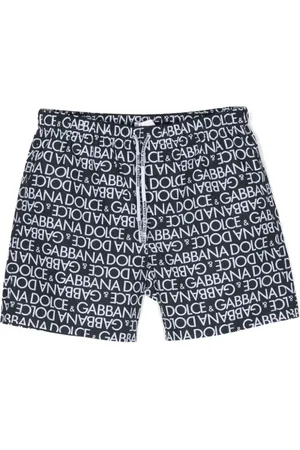 Dolce & Gabbana Badeshorts mit Logo-Print