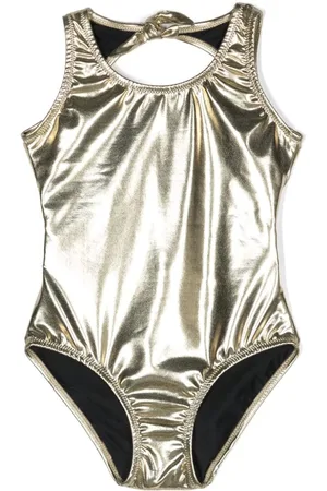 Le pandorine Badeanzug im Metallic-Look