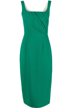EMILIA WICKSTEAD Arina Kleid mit Schlitz