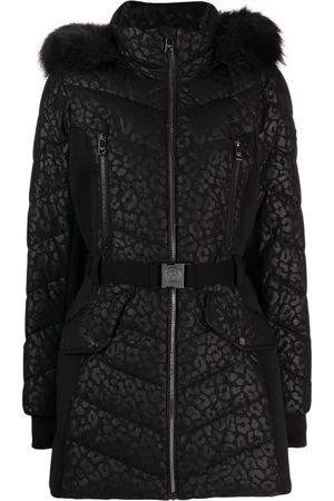 Michael Kors Mantel mit Leoparden-Print