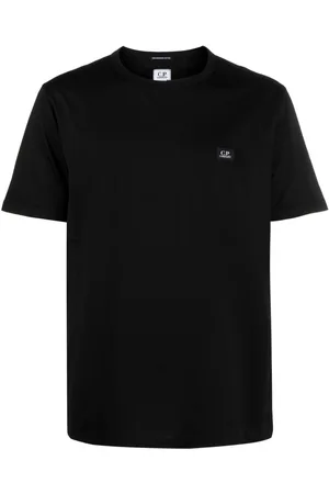 C.P. Company T-Shirt mit Logo-Patch