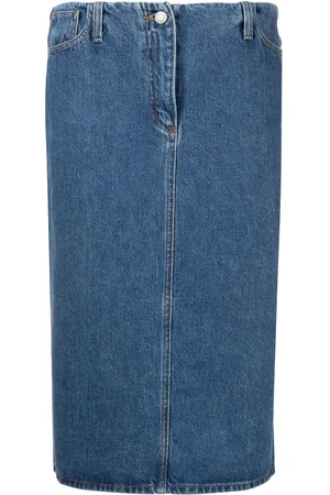 MAGDA BUTRYM Denim-Bleistiftrock