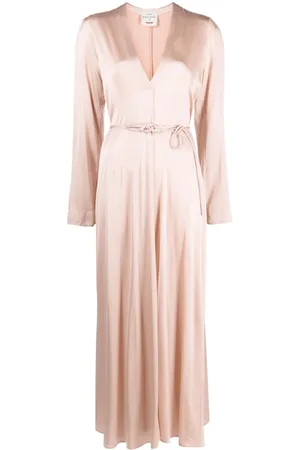 FORTE FORTE Kleid mit V-Ausschnitt