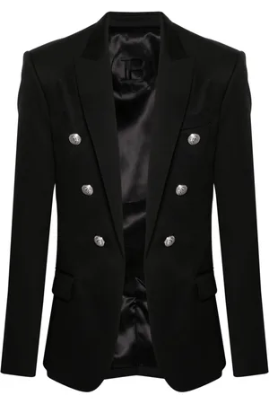 Balmain Sakko mit geprägtem Knopfverschluss