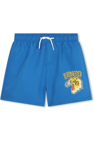 Kenzo Badeshorts mit Tiger-Print