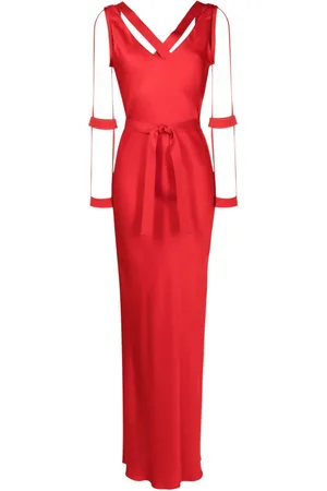 Gloria Coelho Optical-Illusion Maxikleid