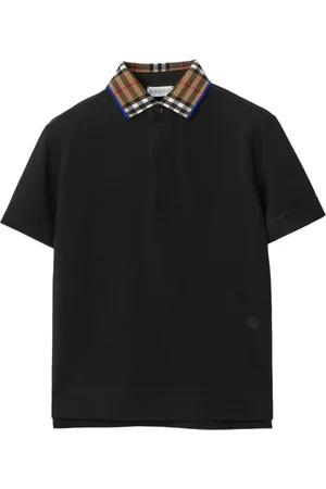 Burberry Poloshirt mit Kontrastkragen
