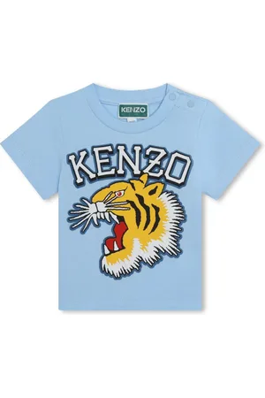 Kenzo T-Shirt mit Tiger-Print