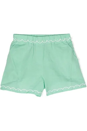 Stella McCartney Shorts mit Muschelstickerei