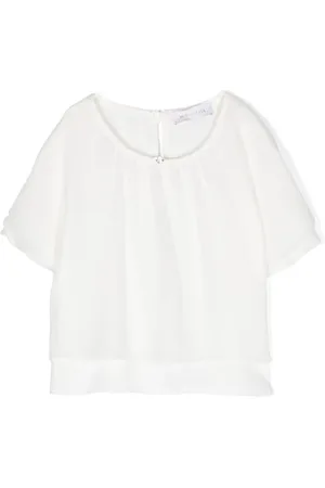 MONNALISA Bluse im Layering-Look mit rundem Ausschnitt