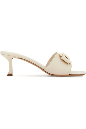Salvatore Ferragamo Mules aus Leder 55mm