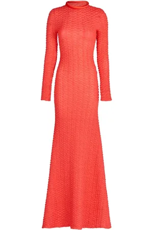 Silvia Tcherassi Ausgestelltes Kleid mit Stehkragen
